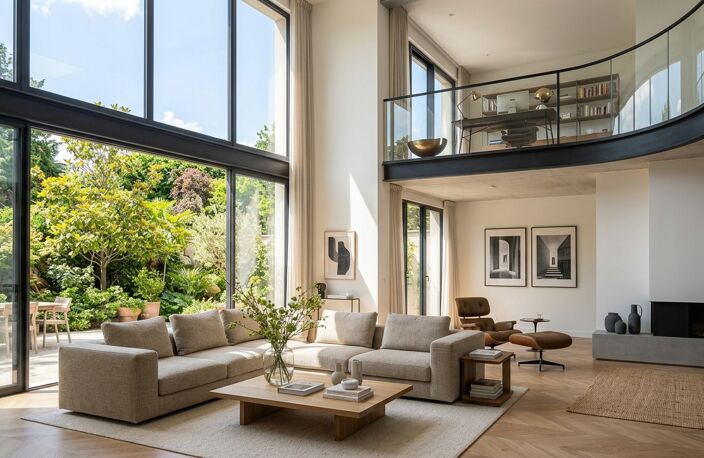 RARE & EXCEPTIONNEL – LOFT EN DUPLEX DE 8 PIÈCES AVEC JARDIN PRIVATIF (148 M² HAB. / 248 M² UTILES) — photo 4