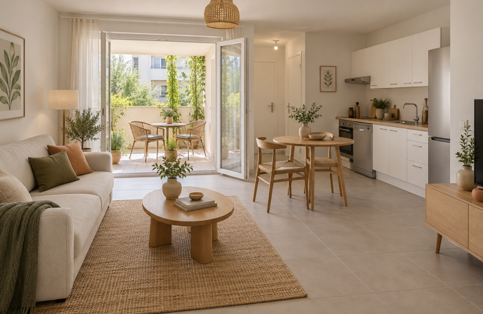 T2 proche des commodités avec sa loggia — photo 2
