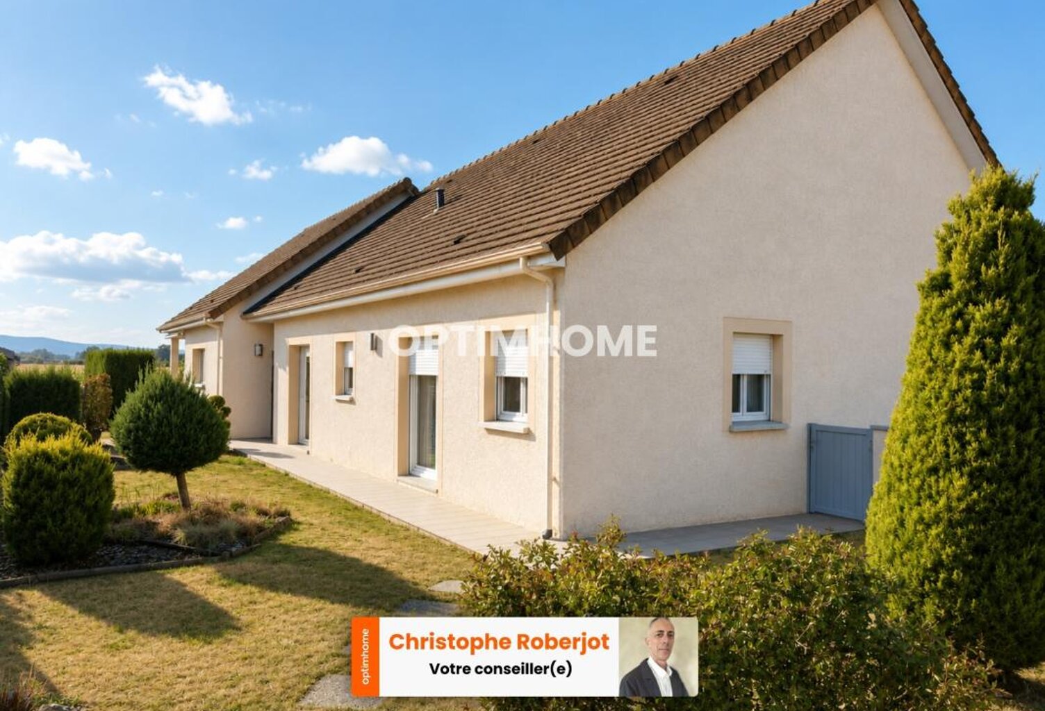 Maison de 142m2 de plain pied avec 3 chambres dans un quartier résidentiel de CHATENOY LE ROYAL — photo 1
