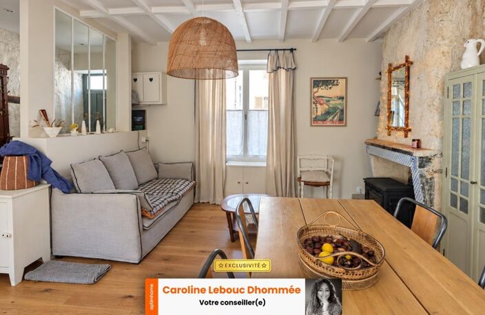 Maison ancienne en pierre et sa dépendance d'amis (105 m² au sol) autour d'une cour paysagée en ville — photo 3
