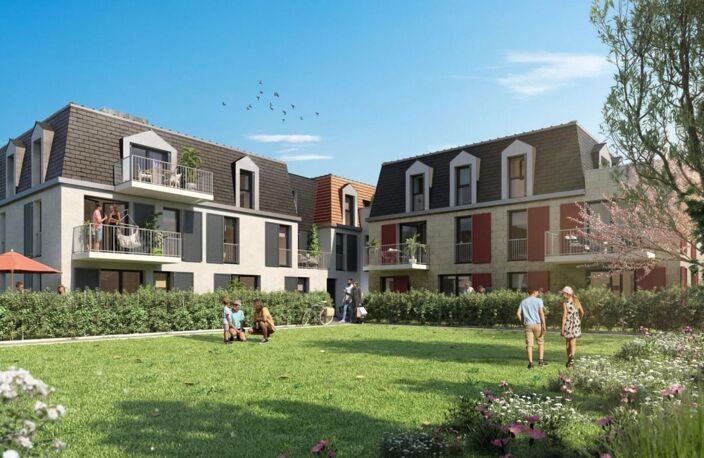 Senlis (60) – T3 de 65 m² avec balcon et 2 parkings en sous-sol — photo 2