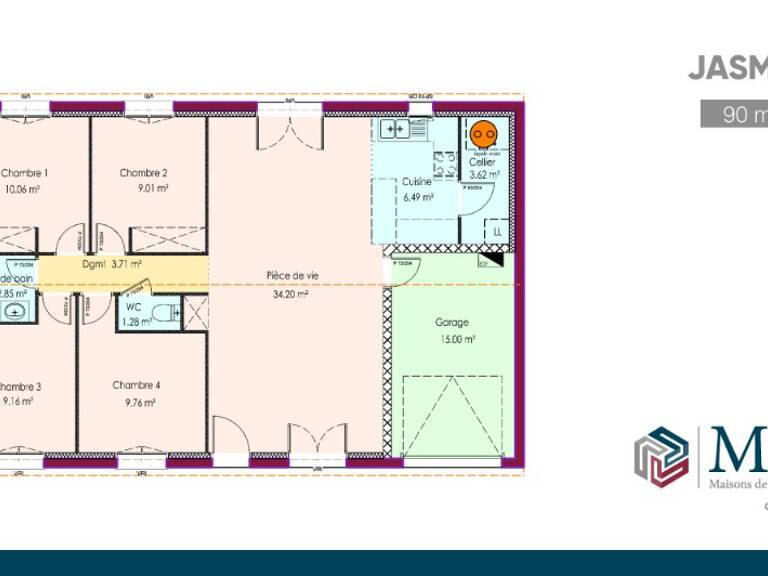 Maison à construire à Belin-Béliet (33830) — photo 1