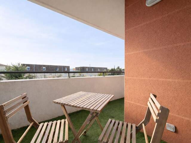 TOULOUSE - Croix Bénite - Aucamville - Charmant T2 meublé Balcon Parking — photo du bien