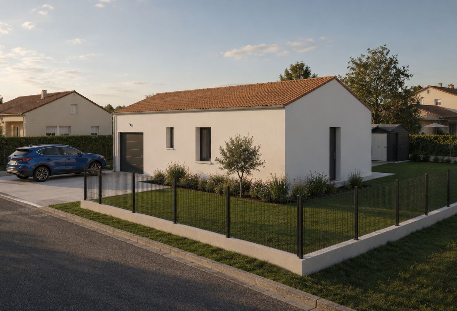 Projet de construction d'une maison 49.47 m² avec terrain à LEZOUX (63) — photo 1