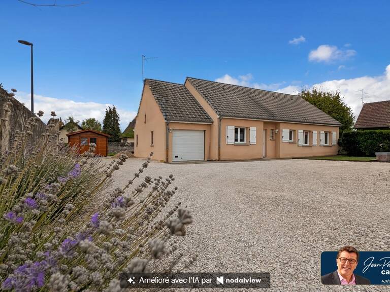 Châtenoy-En-Bresse (71) Maison de plain-pied à vendre de 127.57 m² 7 pièces terrain de 1009 m² — photo 1