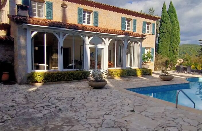 Domaine d'exception artistique  à vendre 10 pièces  625 m2 terrain 1HA200 SEILLANS (83) — photo 4