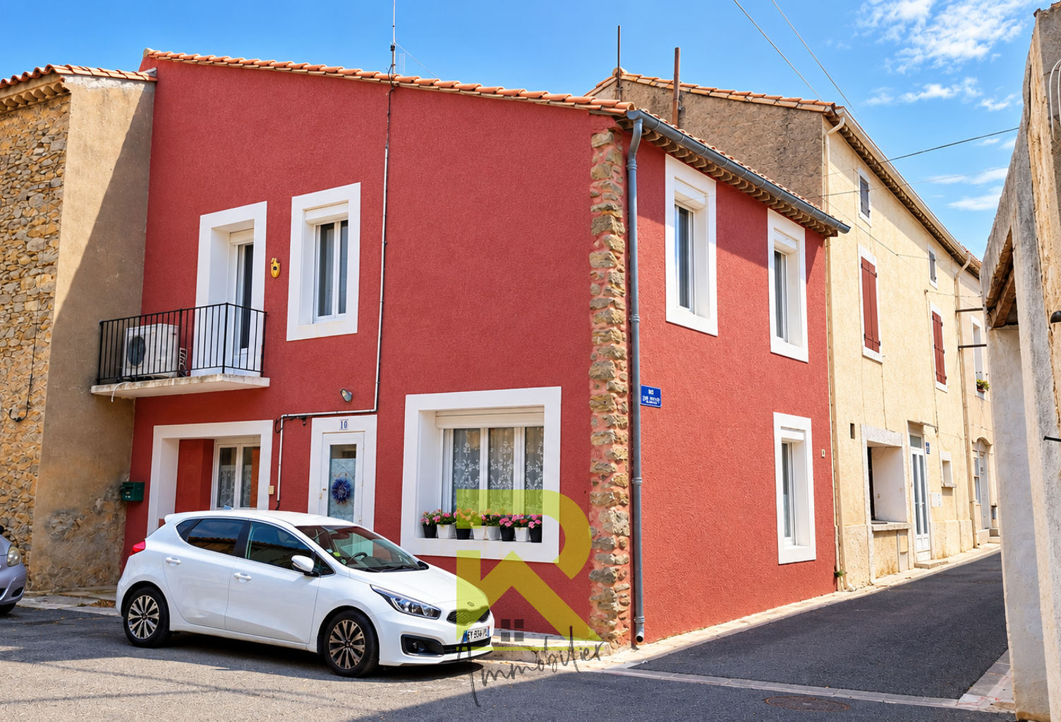 Maison de ville 95 m2   4 chambres   Climatisation   Olonzac — photo 1