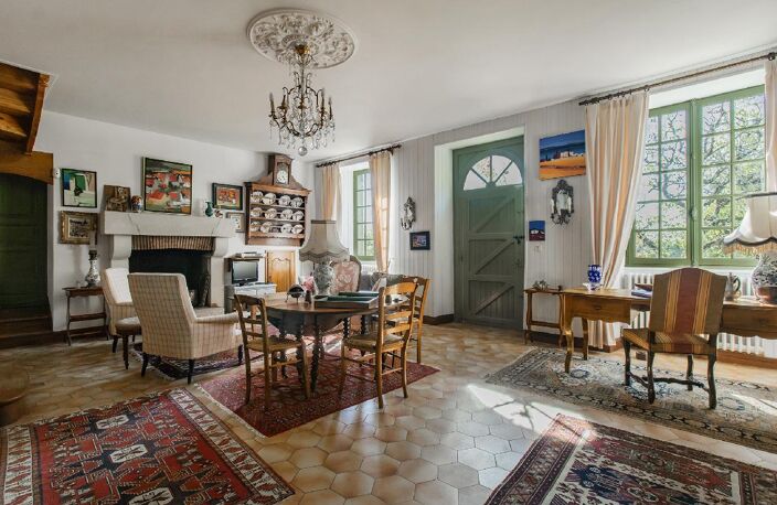 VERTOU QUARTIER PLANTY - DEMEURE DE CHARME DU XIXe SIÈCLE - 263 M² - 6 CHAMBRES - PARC PAYSAGER - PROCHE BORDS DE SÈVRE — photo 3