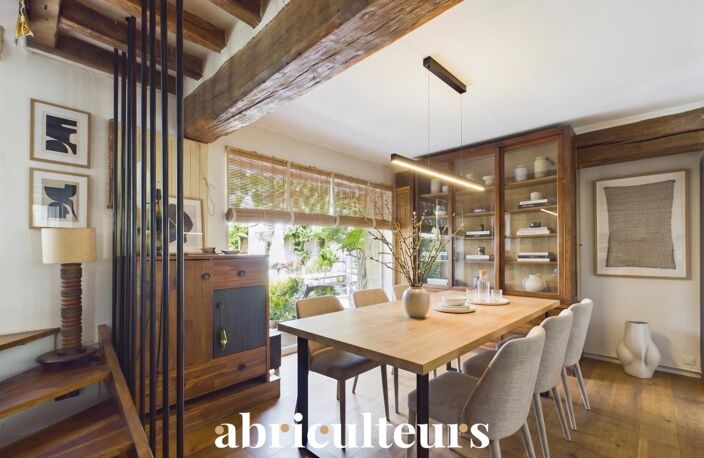 Maison Historique de Charme 103 m² – Cour Pavée & Terrasse – en vente à Le Pecq (78230) — photo 3