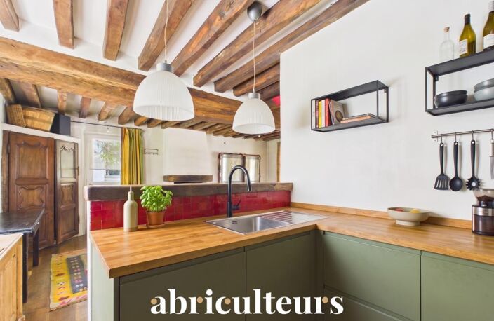 Maison Historique de Charme 103 m² – Cour Pavée & Terrasse – en vente à Le Pecq (78230) — photo 5