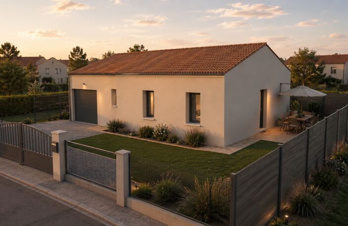 Projet de construction d'une maison 80.07 m² avec terrain à MARINGUES (63) — photo 5
