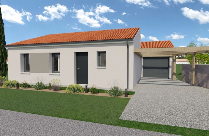 Projet de construction d'une maison 80.07 m² avec terrain à MARINGUES (63) — photo 2