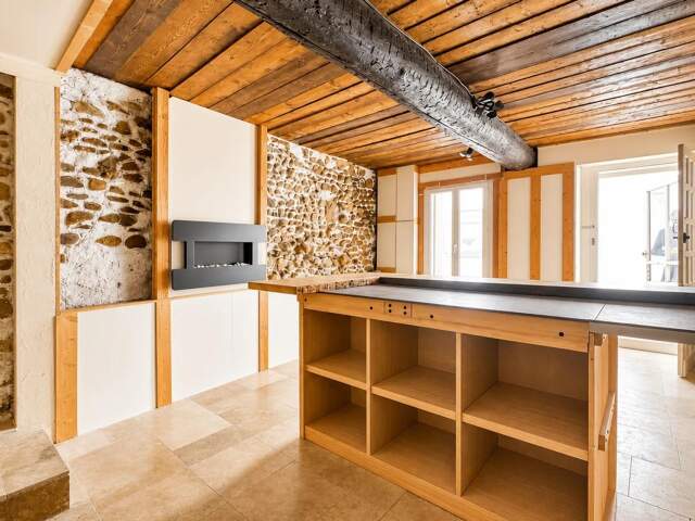 SAUVIAN CENTRE – MAISON DE VILLAGE T3 , CHARME & CARACTERE — photo du bien