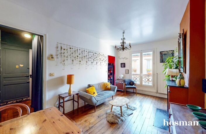 Appartement 2 pièces lumineux et calme de 37 m² - Rue d'Aubervilliers, Paris 18ème — photo 2