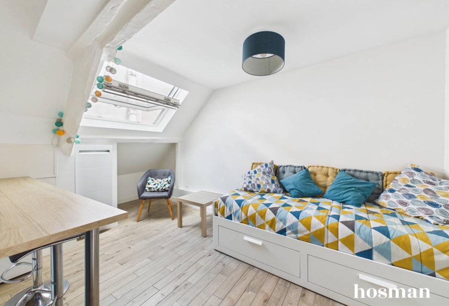 Appartement 1 pièce - 16 m² - Dernier étage optimisé - Rue de Montyon, Paris 9e — photo 1