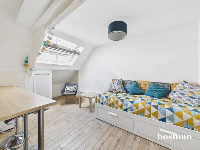 Appartement 1 pièce - 16 m² - Dernier étage optimisé - Rue de Montyon, Paris 9e — photo du bien