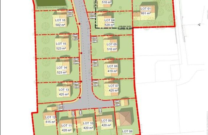 À VENDRE – Terrain à bâtir de 535 m² libre constructeur — photo 4