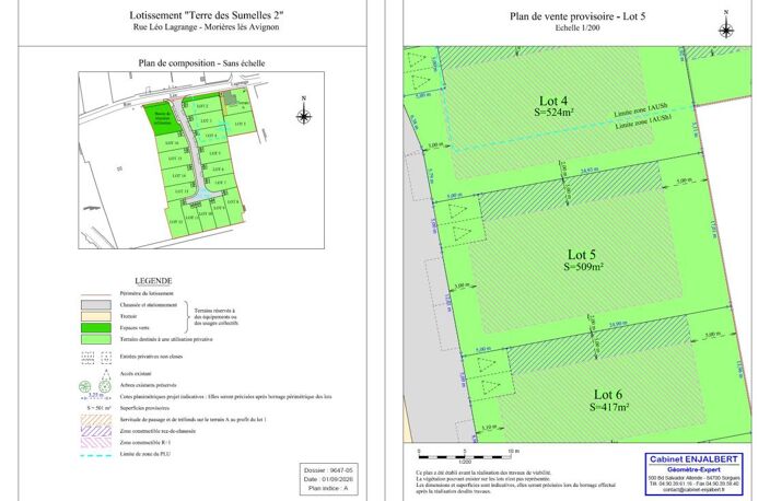 À VENDRE – Terrain à bâtir de 510 m² libre constructeur — photo 2