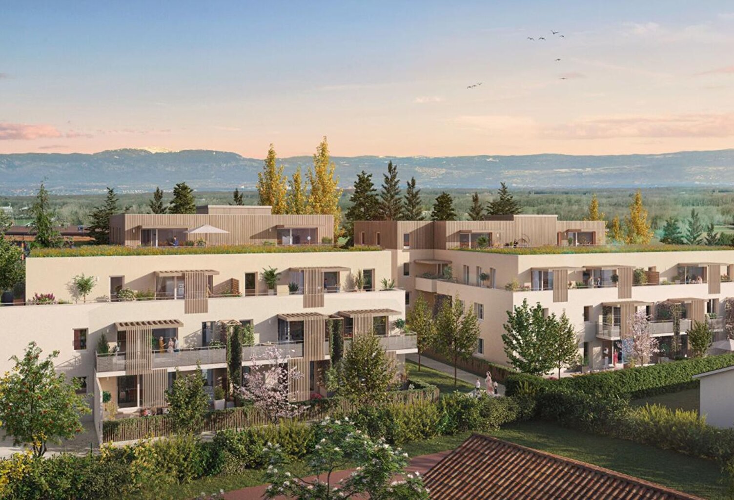 Appartement T4 de 90,40 m² + terrasse de 23,20 m² — photo 1