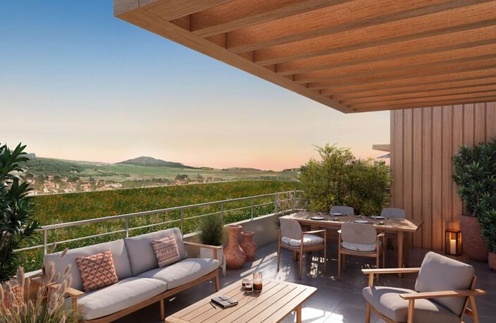 Appartement T4 de 90,40 m² + terrasse de 23,20 m² — photo 2