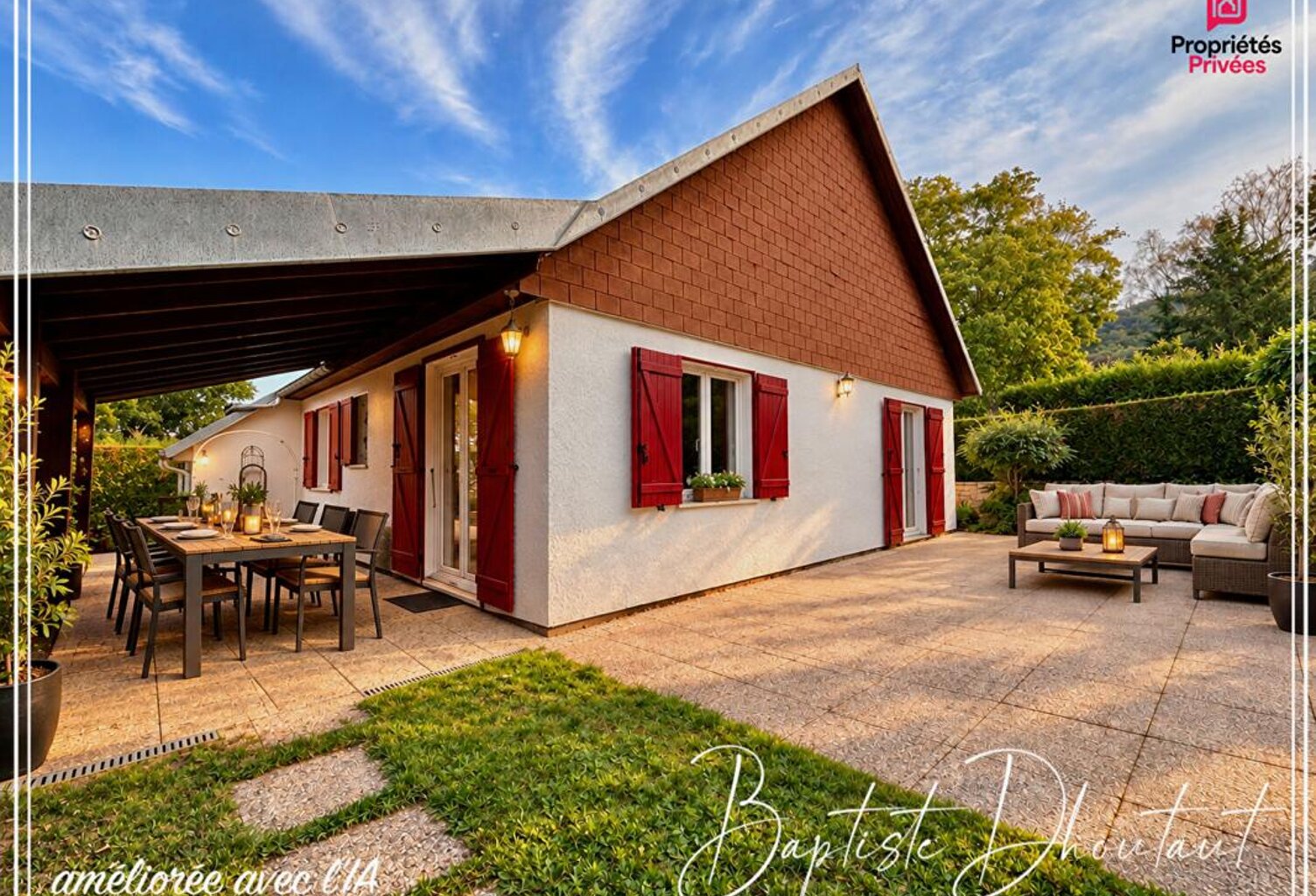 DEVECEY (25870) - MAISON 105 M²  - 3 A 4 CHAMBRES - TERRAIN CLOS 725 M² - 294 000  FAI — photo 1