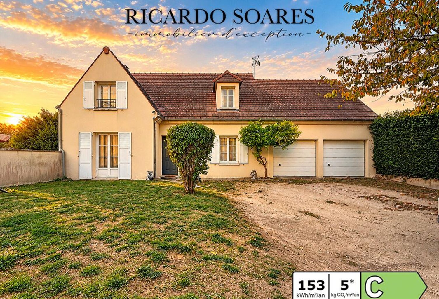 60700 PONT-SAINTE-MAXENCE (SARRON) - MAISON FAMILIALE 7 PIÈCES / 157 M2 AU SOL / 5 CHAMBRES / DOUBLE GARAGE / TERRAIN 876 M² — photo 1