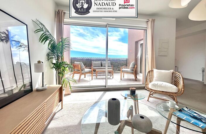 Fréjus - T4 signature, Dernier Étage + Rooftop 63 m² -Panorama Estérel & Horizon Mer — photo 3