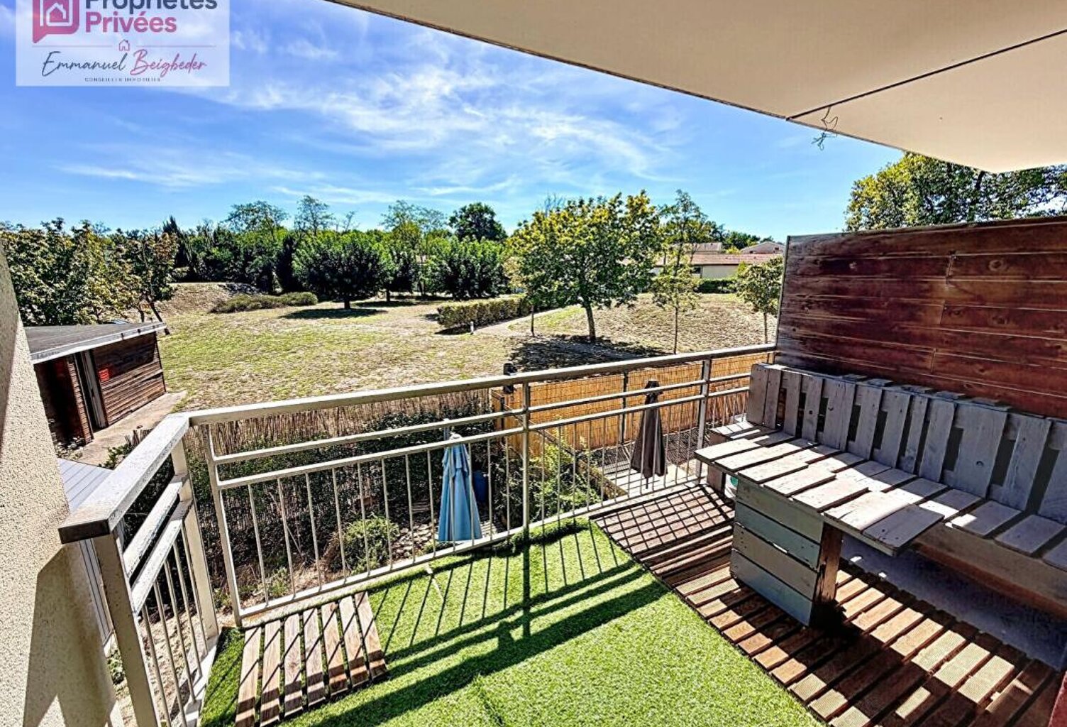 Appartement Eysines 2 pièces 39.19 m2 terrasse parking — photo 1