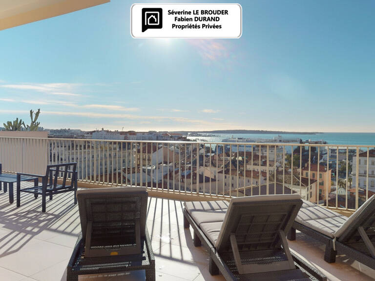 Penthouse 3 pièces 78 m²  - 86 m² de terrasses - Vue mer & Palais des Festivals — photo 1