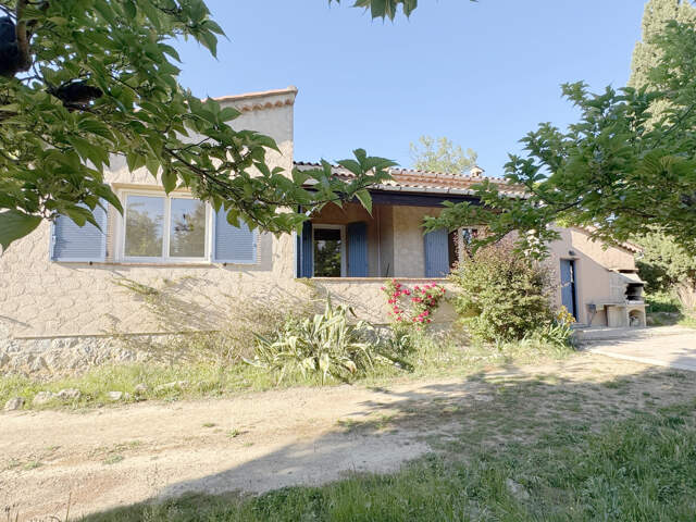 Grasse PLASCASSIER  Maison de plain-pied de 112 m2 avec anne — photo du bien