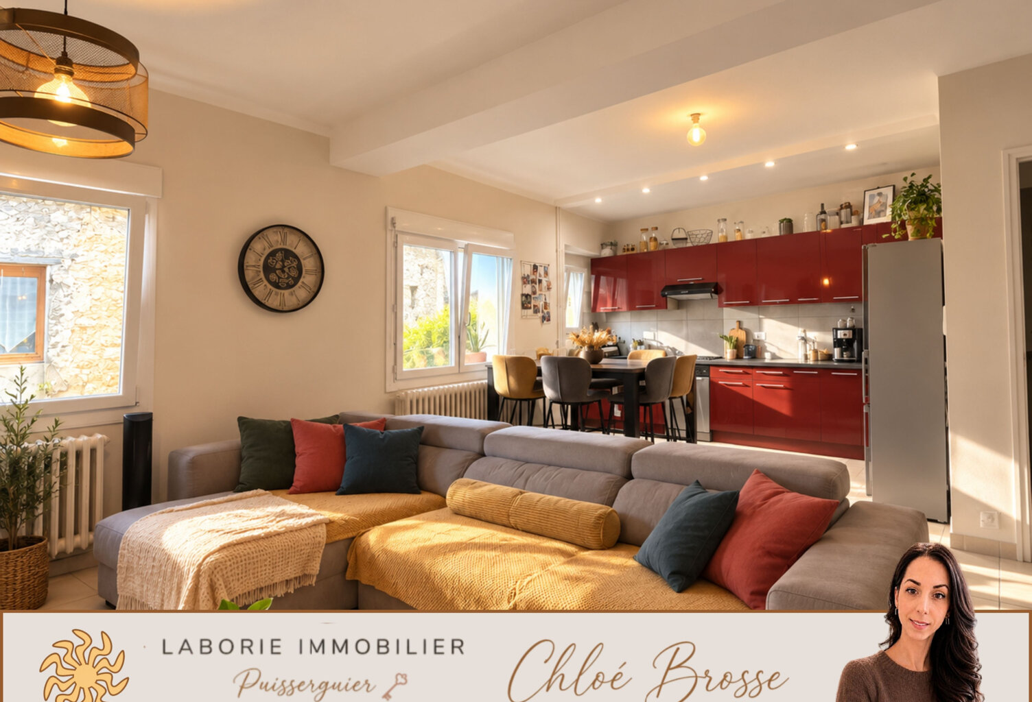 A VENDRE - MAISON DE VILLAGE T4 RENOVEE AVEC GARAGE — photo 1