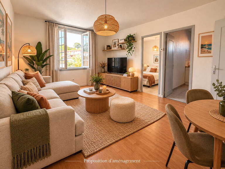 CIBOURE CENTRE-VILLE ? APPARTEMENT T3 — photo 1