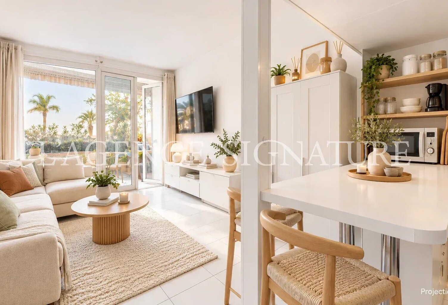 Nice Promenade des Anglais « Sandy» Studio avec Mezzanine 36m2 B — photo 1
