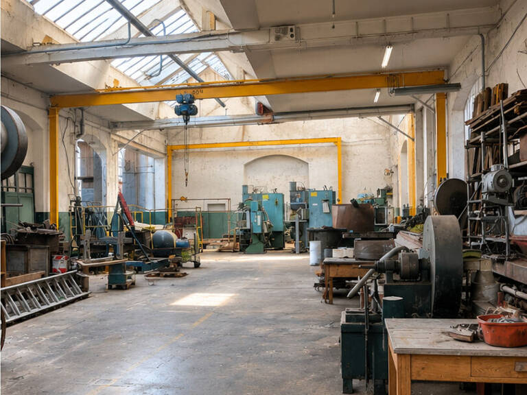 Ensemble de batiments industriels à réhabiliter ou promotion immobiliere Feurs — photo 1