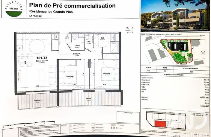 Vente Appartement 3 pièces — photo 3