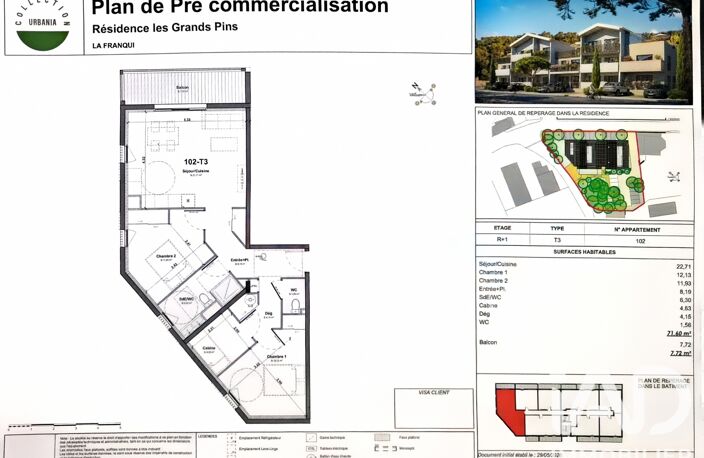 Vente Appartement 3 pièces — photo 3