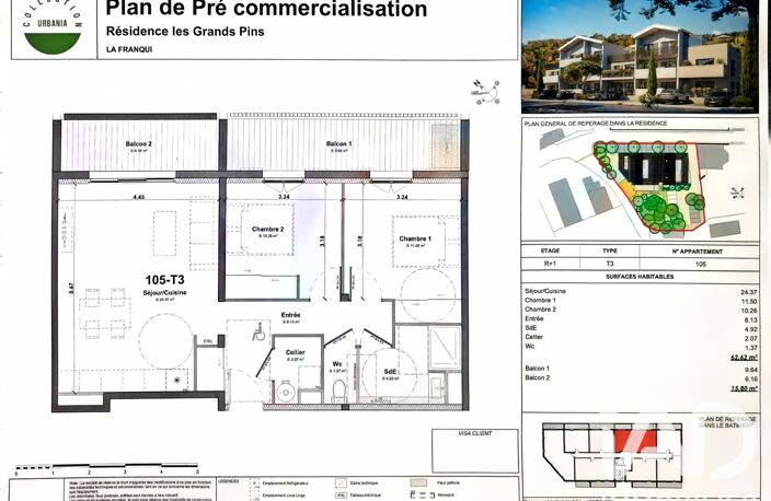 Vente Appartement 3 pièces — photo 3