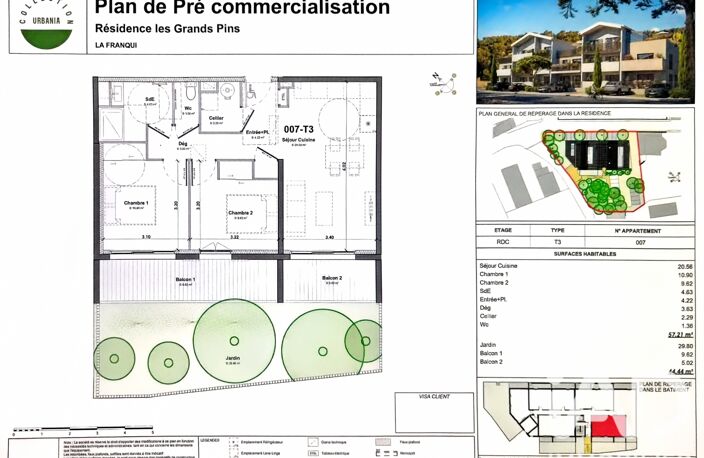 Vente Appartement 3 pièces — photo 3