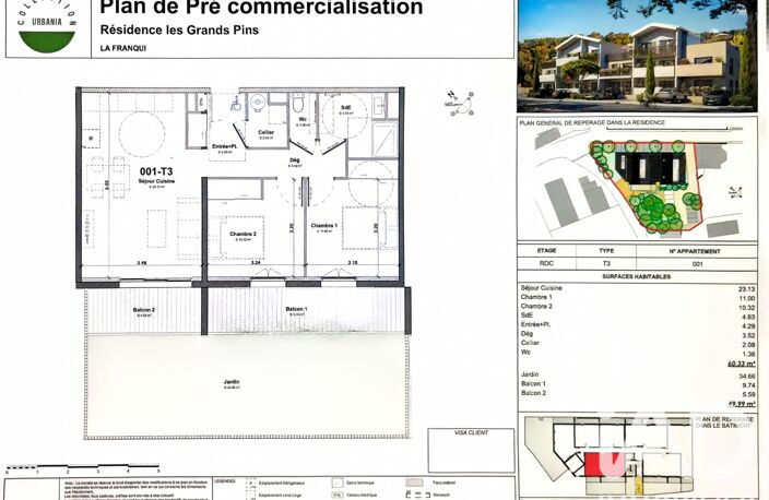 Vente Appartement 3 pièces — photo 3