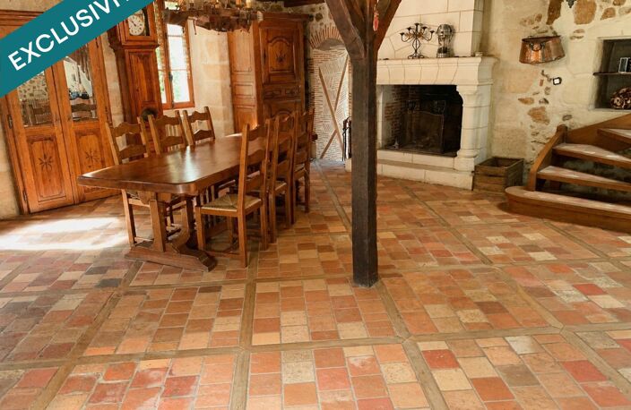 À 10 min de Langeais  Ancien corps de ferme de caractère avec véranda exceptionnelle — photo 4