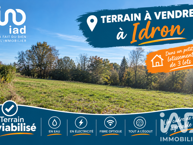 Vente Terrain à bâtir 1 050 m&sup2; — photo du bien