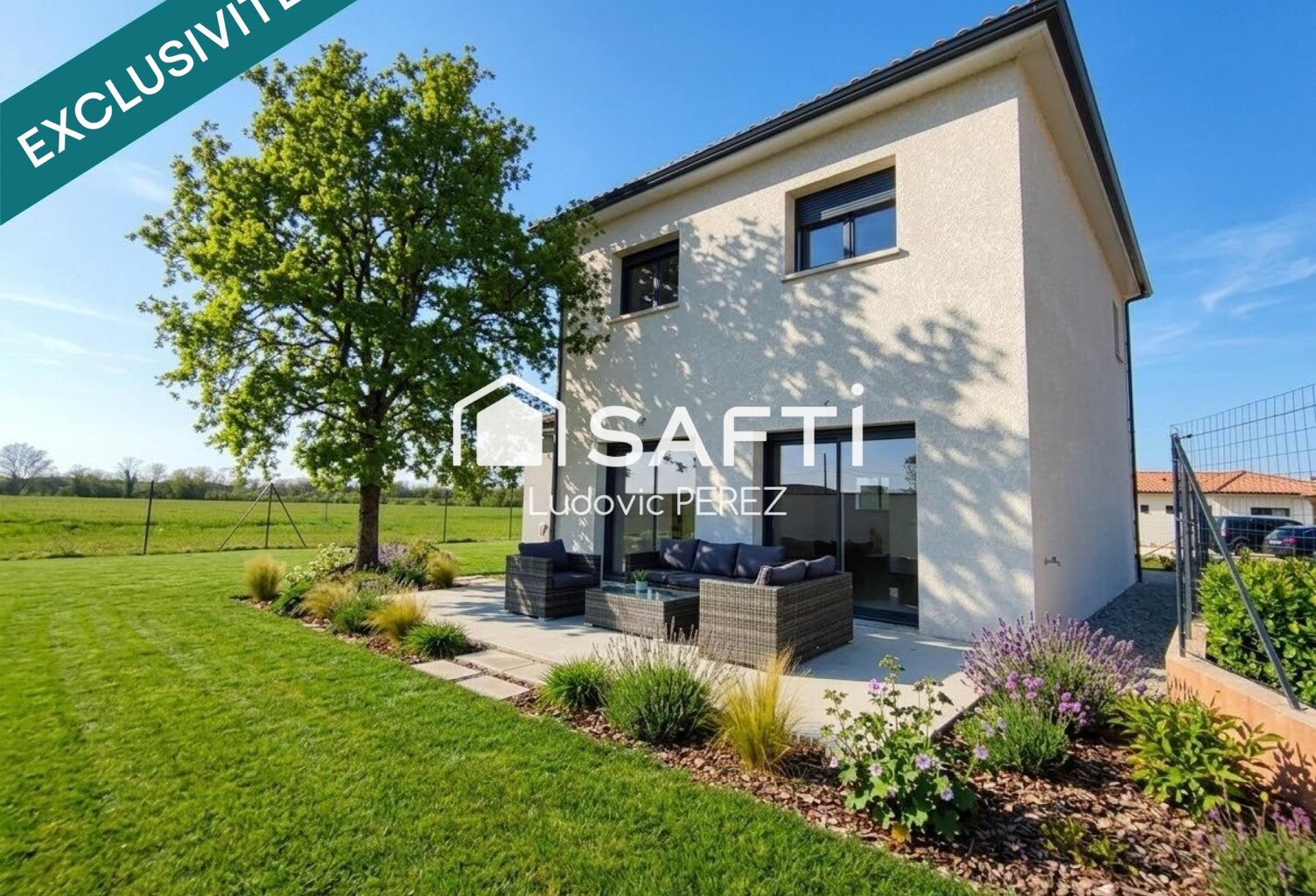 BRESSOLS (82710) MAISON NEUVE 103 M² - GARAGE et JARDIN — photo 1