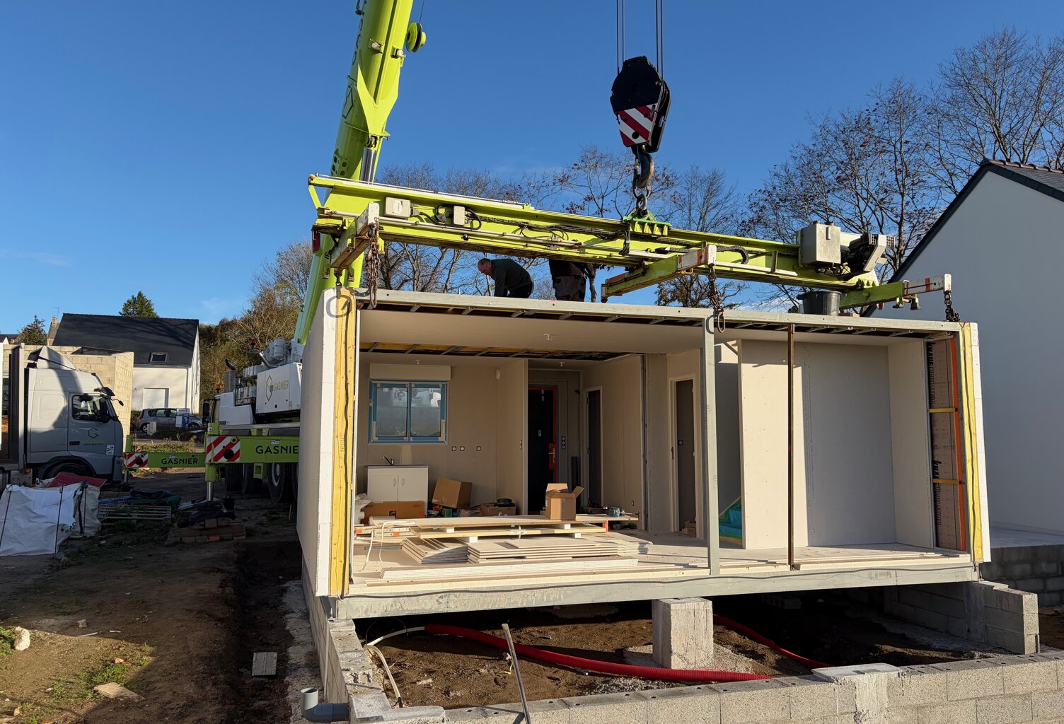 PROJET DE MAISON CONTEMPORAINE  A BATIR – UNE OPPORTUNITÉ EXCEPTIONNELLE À BREC’H — photo 1