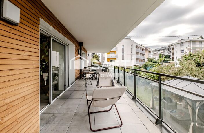 Thonon-les-Bains  T4 de 86 m² avec terrasse de 48 m², garage, parking et cave — photo 4