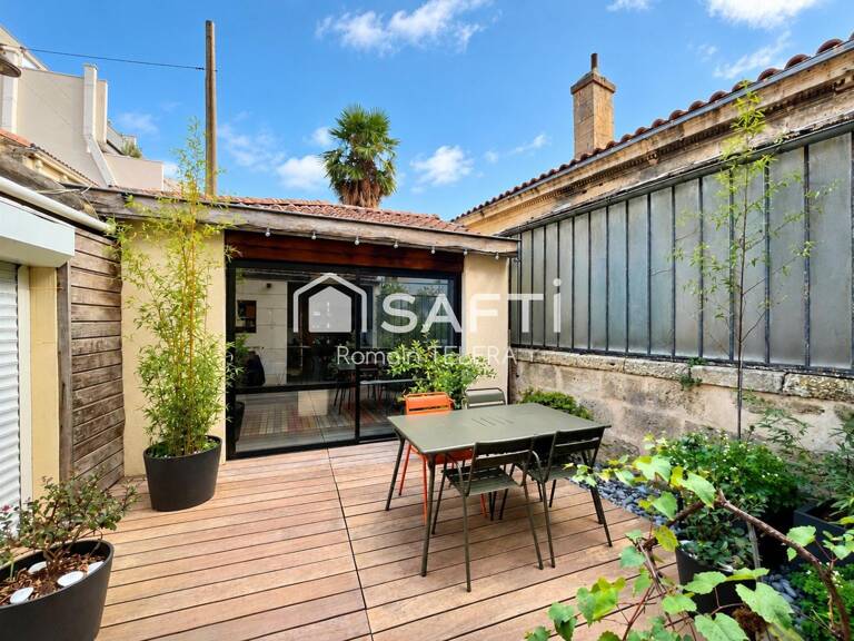 Nansouty : échoppe de 125 m² (+ 17 m² sous combles) avec 3 chambres, un bureau en dépendance et une terrasse — photo 1