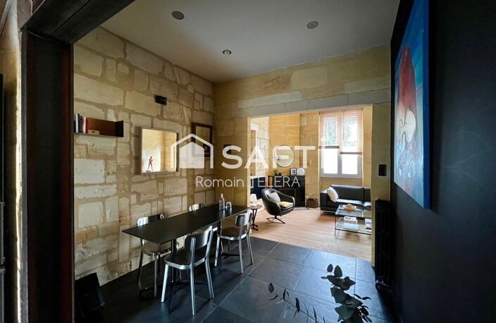 Nansouty : échoppe de 125 m² (+ 17 m² sous combles) avec 3 chambres, un bureau en dépendance et une terrasse — photo 3