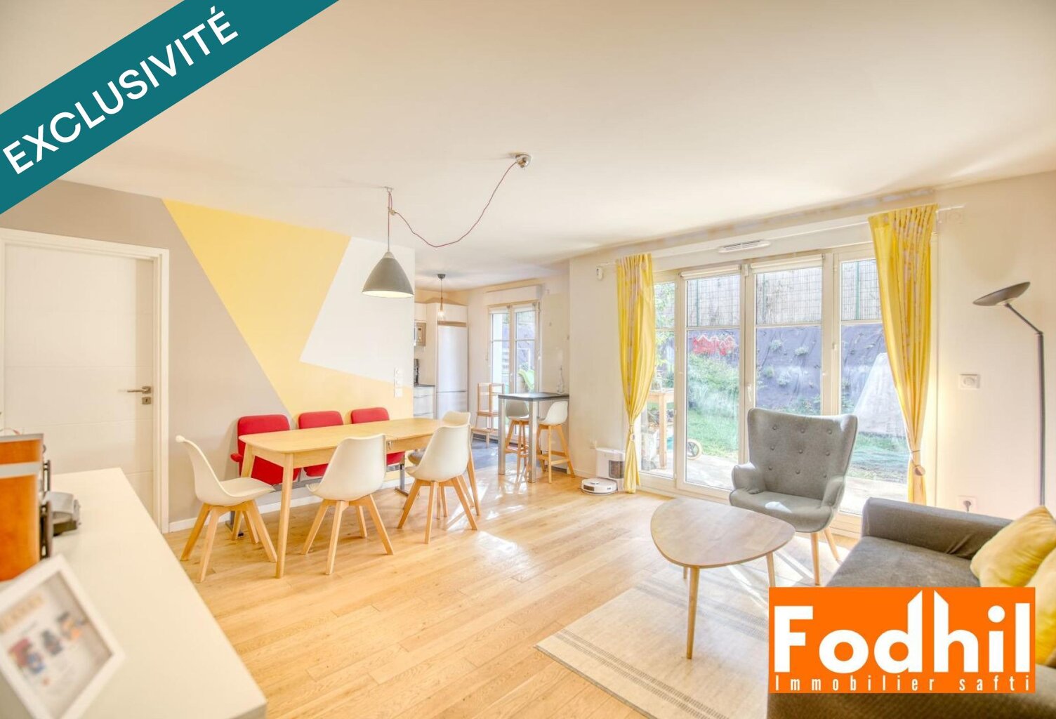 Appartement 4 pièces 84 m² avec terrasses- jardin et 2 parkings. — photo 1
