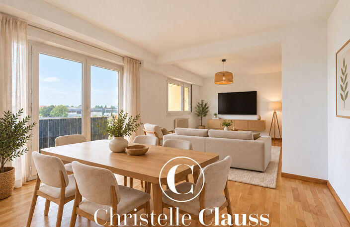 Appartement traversant de 88 m² , Terrasse, vue dégagée et garage — photo 2