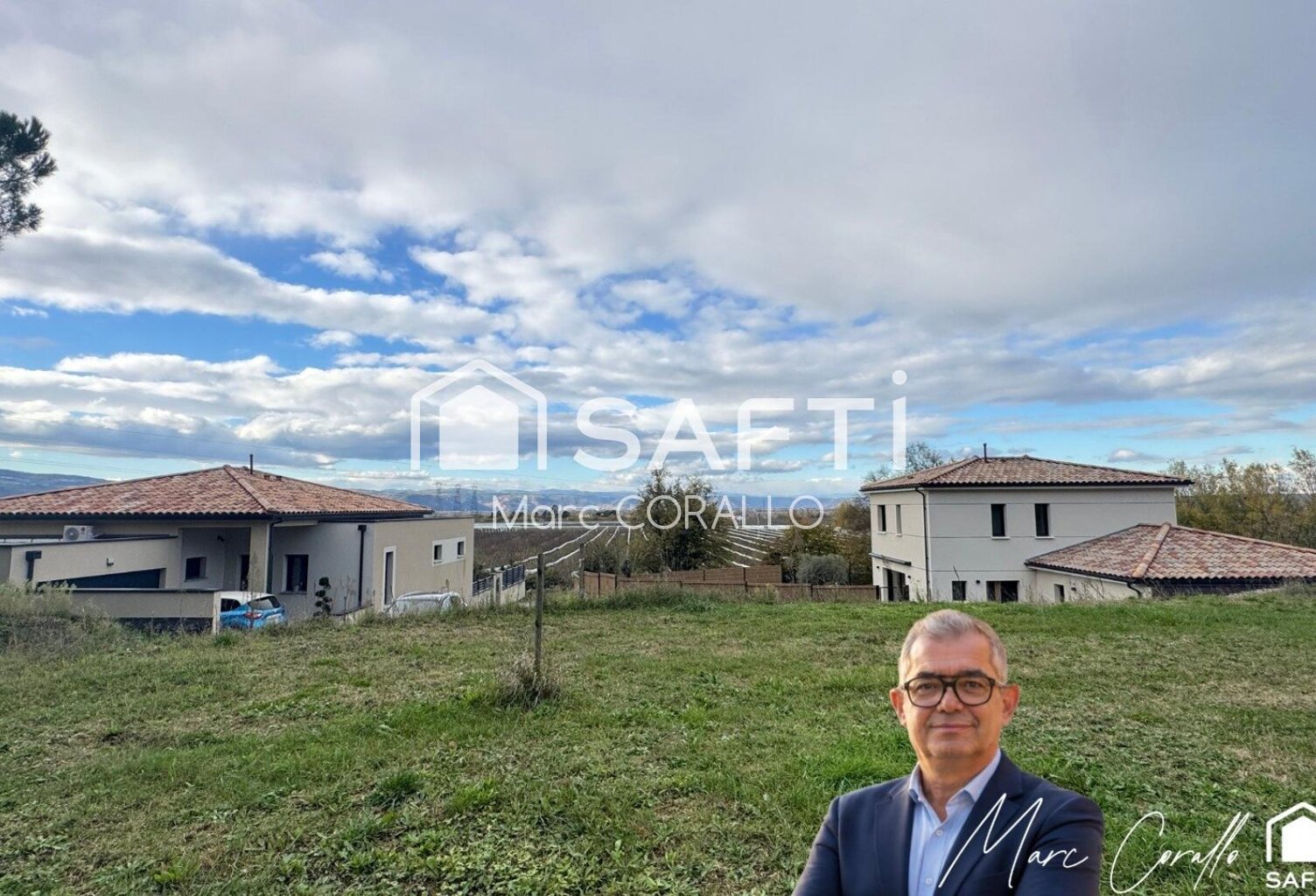 Terrain 1 022 m² proche Valence TGV, viabilisé. — photo 1
