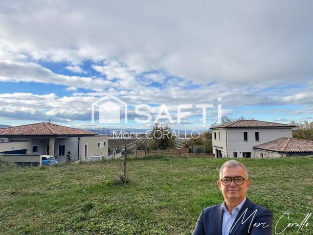 Terrain 1 022 m² proche Valence TGV, viabilisé. — photo du bien